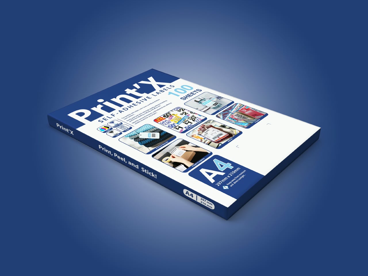  Print'X labeling products by El-Shakikan Screen Center 